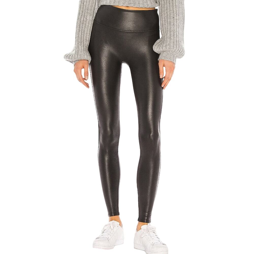 Spanx Faux Leather Leggings Small